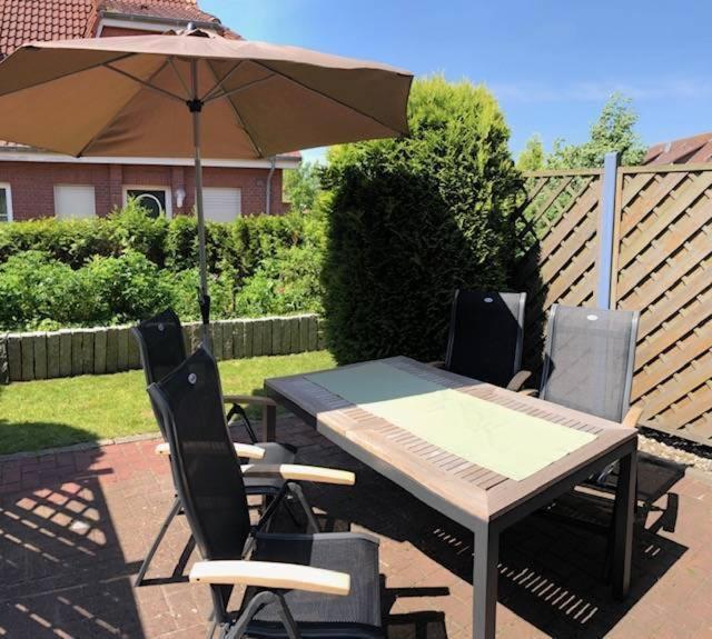Ferienhaus Finja Dornumersiel Bagian luar foto